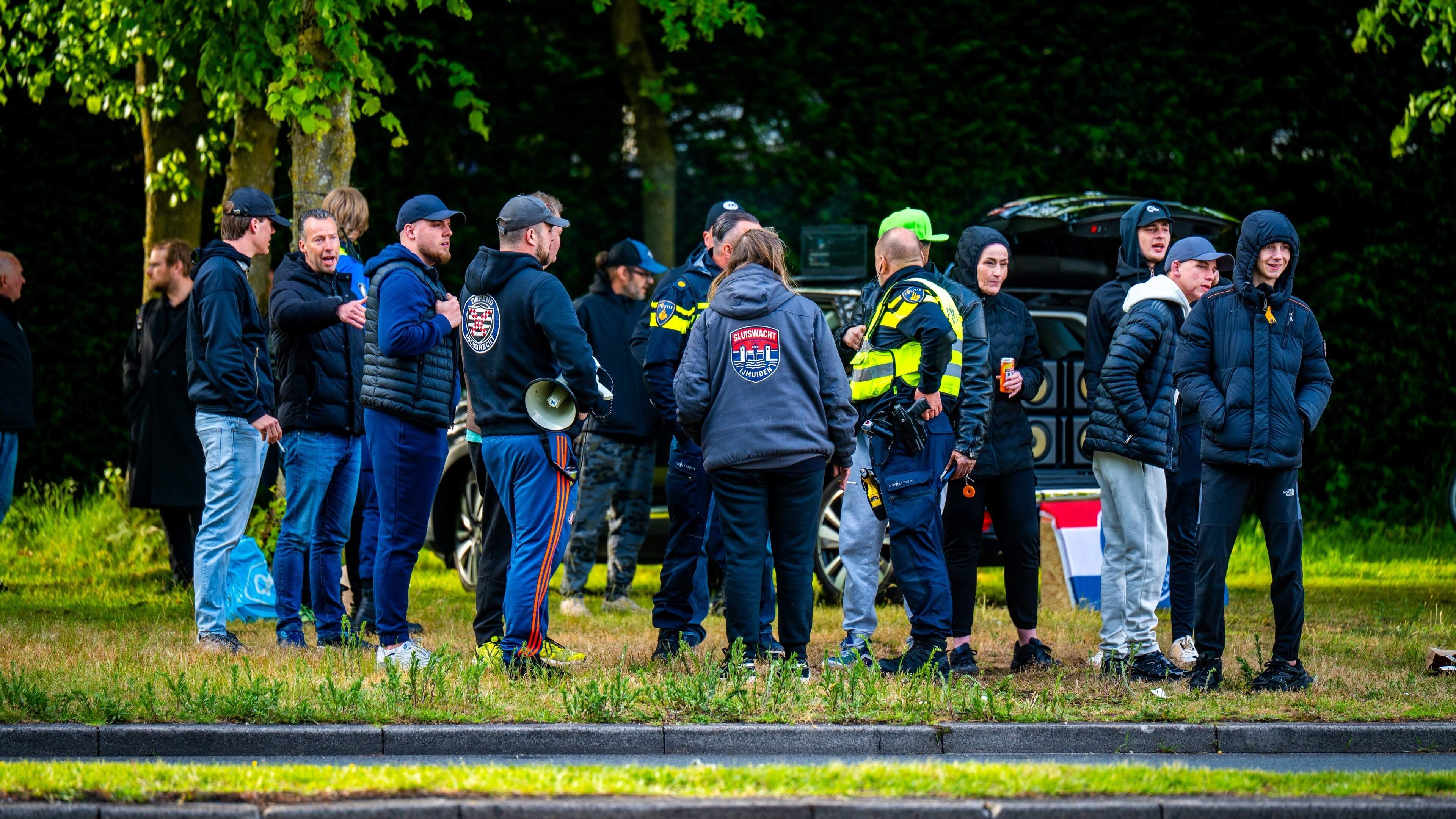 Opnieuw protest in Loosdrecht, op afstand van noodopvang